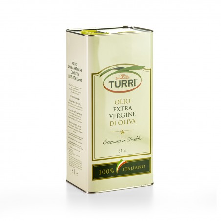 Olio extra vergine di oliva Turri Frescoliva Filtrato 100% italiano lattina da 5 litri