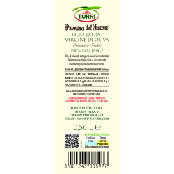PRIMIZIA DEL FATTORE 100% ITALIAN EXTRA VIRGIN OLIVE OIL (1X 0.50 L TIN)