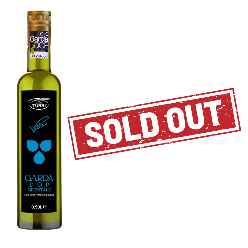 GARDA PDO ORIENTALE "VILLA" EXTRA VIRGIN OLIVE OIL (6 X 0.50 L BOTTLES)