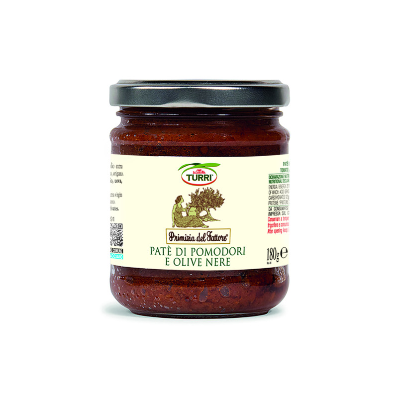 PATÈ DI POMODORI E OLIVE (1x180g)