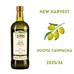 OLIO EXTRA VERGINE DI OLIVA TURRI 100% ITALIANO NUOVO RACCOLTO 2025-2026 (6 BOTTIGLIE X 1 L)