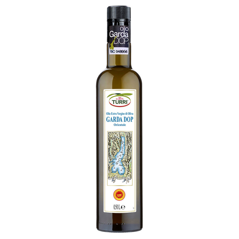 GARDA PDO ORIENTALE TURRI EXTRA VIRGIN OLIVE OIL (6×0.50L BOTTLES)